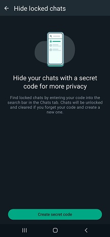 create secret code